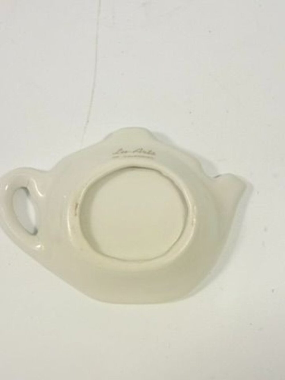 Tea Bag Holder Let me Hold your Tea Bag Lu Arts of California Ceramic Hand Paint - Picture 12 of 15